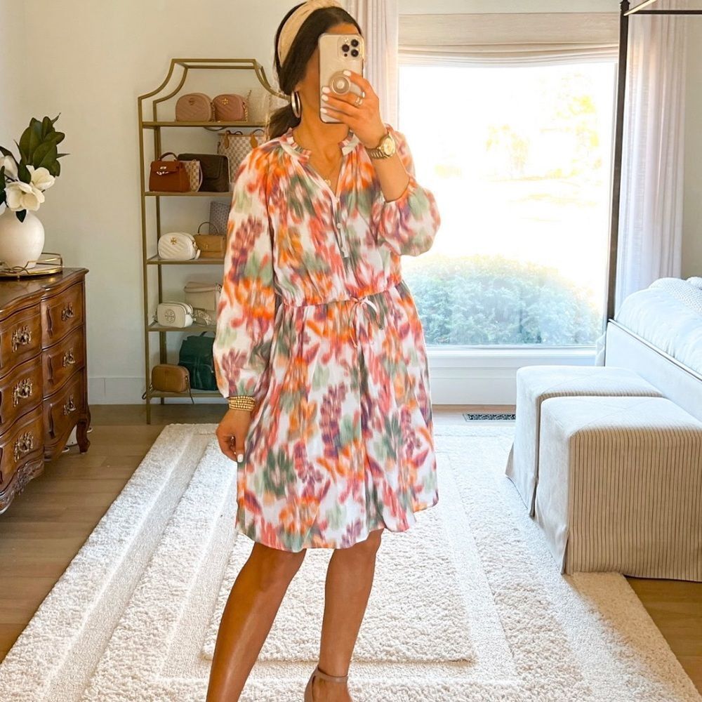 Time & Tru Multicolor Women's Dress Sz 3X